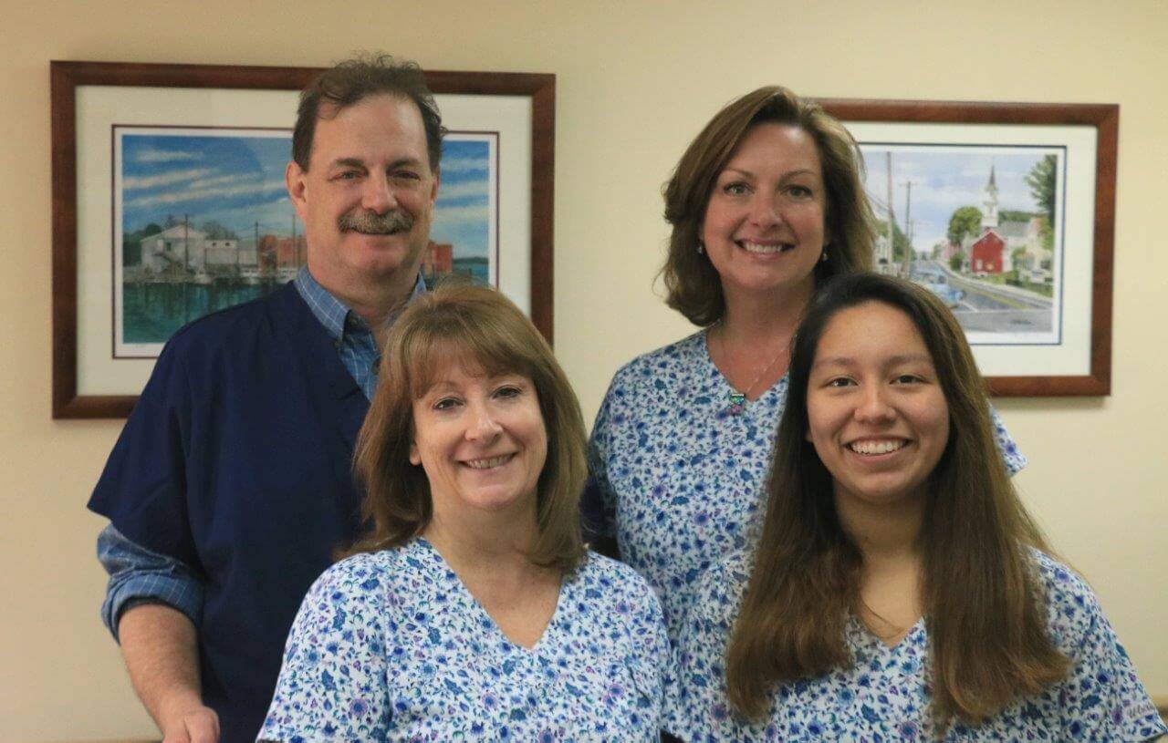 Picture of the office staff at Dr. James A. Vette, DDS, a dentistry practice in Germantown, MD